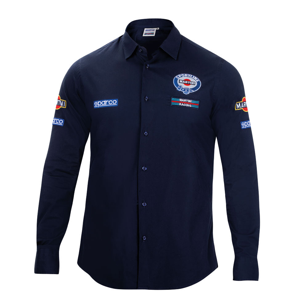 Camisa de manga comprida Sparco Martini RacingArray