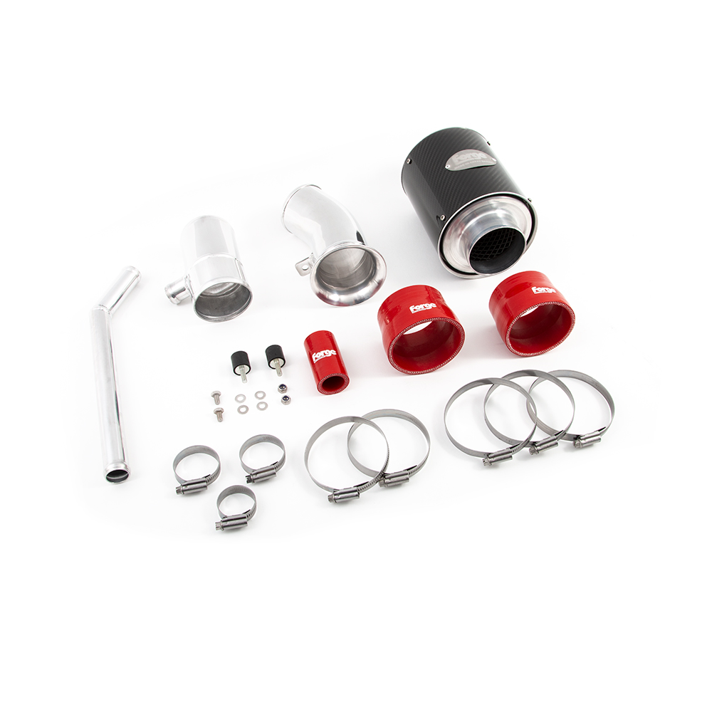 Kit de admissão direta Forge para Fiat 500 Abarth com filtro plissadoArray
