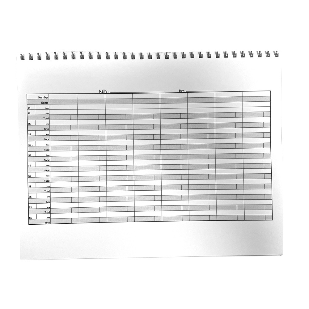 Cuaderno de Notas para Rally GT2iArray