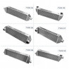Intercooler universal FORGE Tipo 07 - 1 conexión frontal y 1 lateral centrada - 665x115x200mm