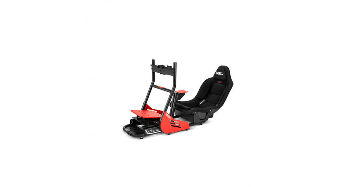 Banco de balde Sparco Evolve GP para jogos + suporte