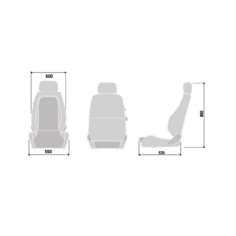 Asiento baquet GT SparcoArray