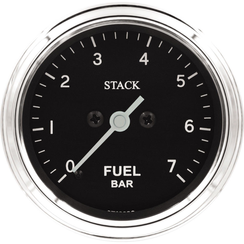 Manómetro Stack Classic 52mm manómetro de gasolina 0-7bar elétricoArray