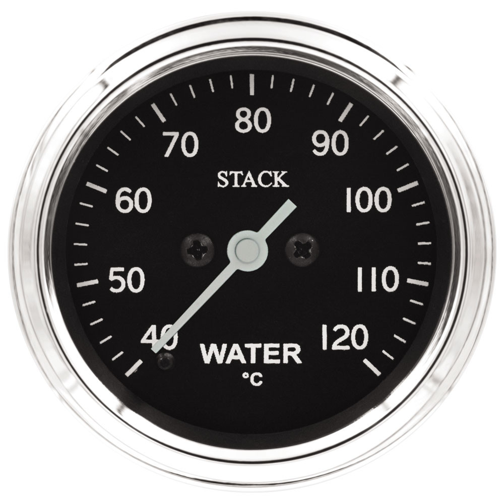 Manómetro Stack Classic 52mm temperatura de agua 40-120°C 10x100 eléctricoArray