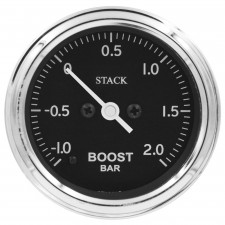 Manómetro Stack Classic 52mm presión turbo -1/+2bar eléctrico