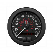 Velocímetro GPS Stack 88mm negro 0-180mph y 290km/h
