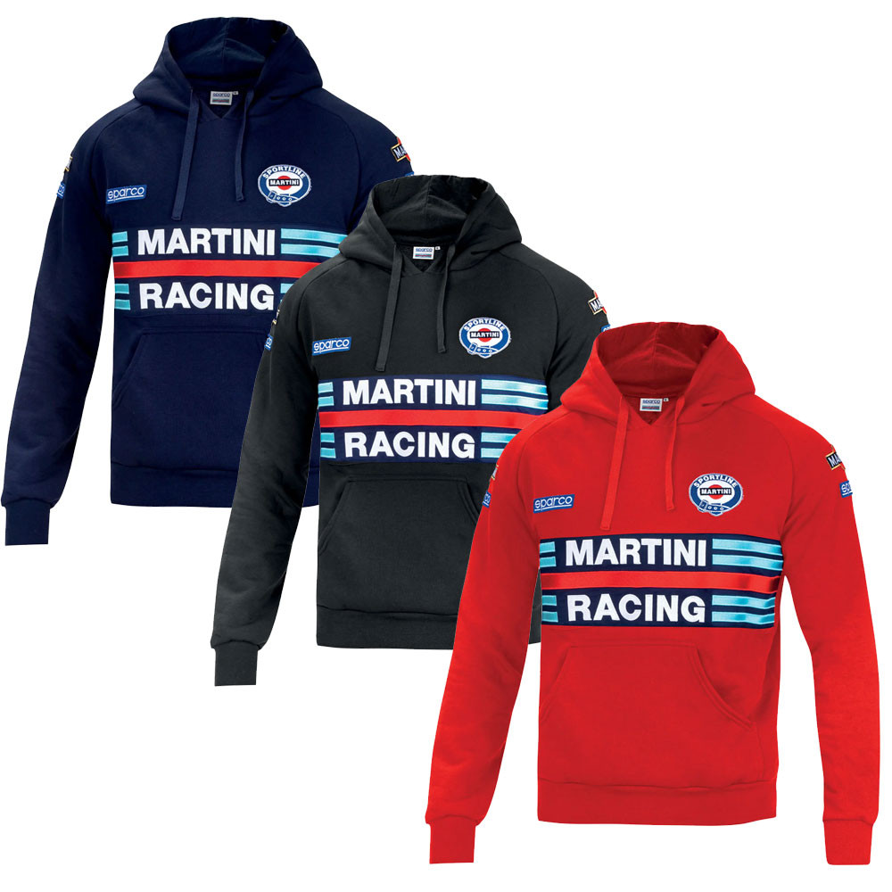 Camisola com capuz Sparco Martini Racing RéplicaArray
