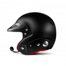 Casco jet Sparco RJ-i con interior rojo
