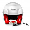 Casco jet Sparco RJ-i con interior rojo