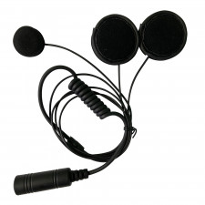 Kit microfone/altifalante GT2i para capacete integral sem protectores auriculares