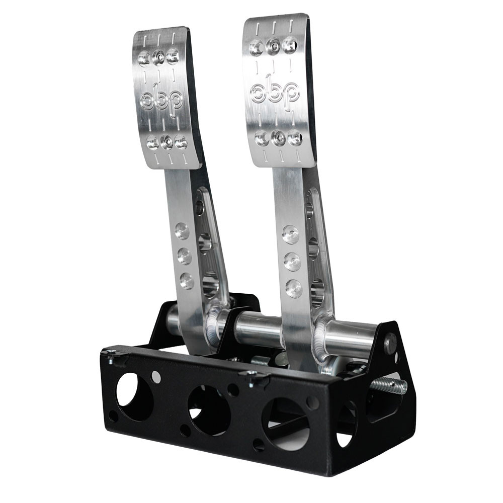 Caixa de pedais 2 pedais 5:1 sem cilindro mestre Pedal Fixação ao chão Pedal Suporte inferiorArray