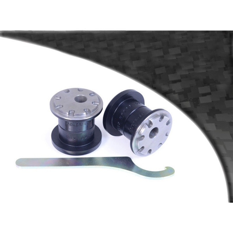 Silent Bloc Powerflex Preto Triângulo Dianteiro Convergência Ajustável Audi A3 MK2 8P (2003-2012)Array