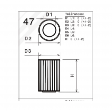 Filtro de Aire Green Land Rover DEFENDER 110 2,5L