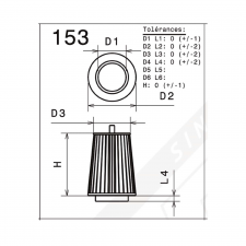 Filtro de Aire Green Mercedes Benz Classe C W203 08-