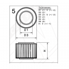 Alfa Romeo Giuletta 1.4 TBi Filtro de ar verde