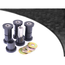 Silent-block Powerflex Preto Subchassis Traseiro Motor Porsche 996 1997-2005 (4 Peças)