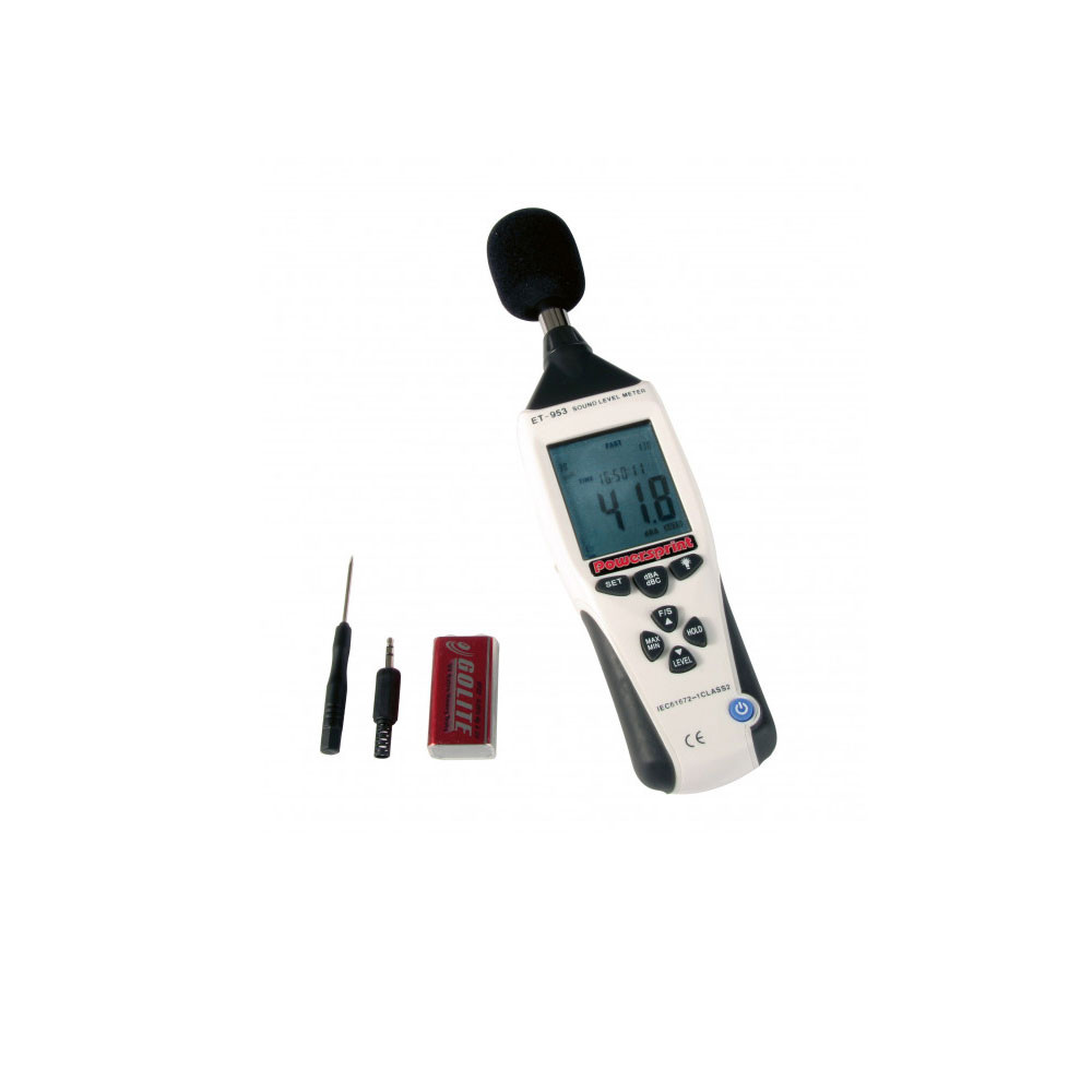 Medidor de nível sonoro profissional PowersprintArray