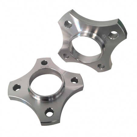 Separadores de rueda ligeros GT2i Race & Safety 20mm 4X100 Renault 60.1mm