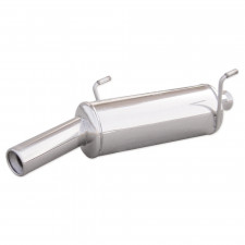 Terminal Escape Inox Inoxcar Peugeot 206 1.4 16v Después 2001 1x80mm
