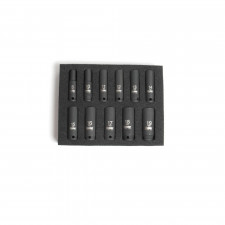 Juego de 11 llaves de vaso KIELDER de 3/8" y 62 mm (de 8 a 19mm)