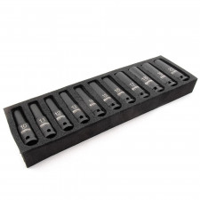 Conjunto de 11 chaves de caixa KIELDER 1/2" e 80 mm (10 a 21 mm)