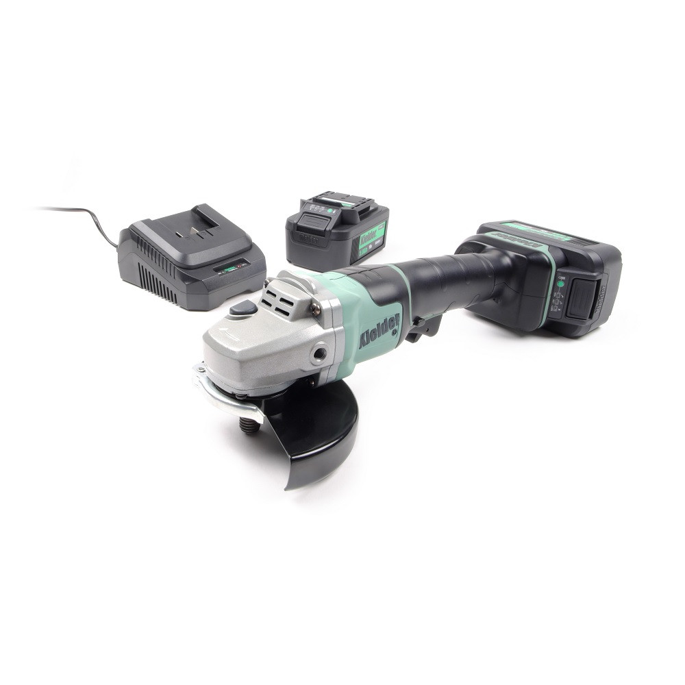 Kit de rebarbadora KIELDER 18V 115mm (com 2 baterias de 5.0Ah e carregador)Array