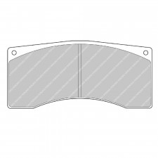 Pastillas de freno Ferodo DS UNO delantero Saxo Kit car / S1600