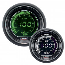 Medidor digital de temperatura da água Pro-Sport 52mm140°C Verde/Branco