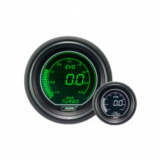 Manómetro Digital Pro-Sport Presión Turbo 52mm -1 a 3B Verde/Blanco