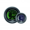 Manómetro digital Pro-Sport presión de aceite 52mm 0 a 7Bar verde/blanco