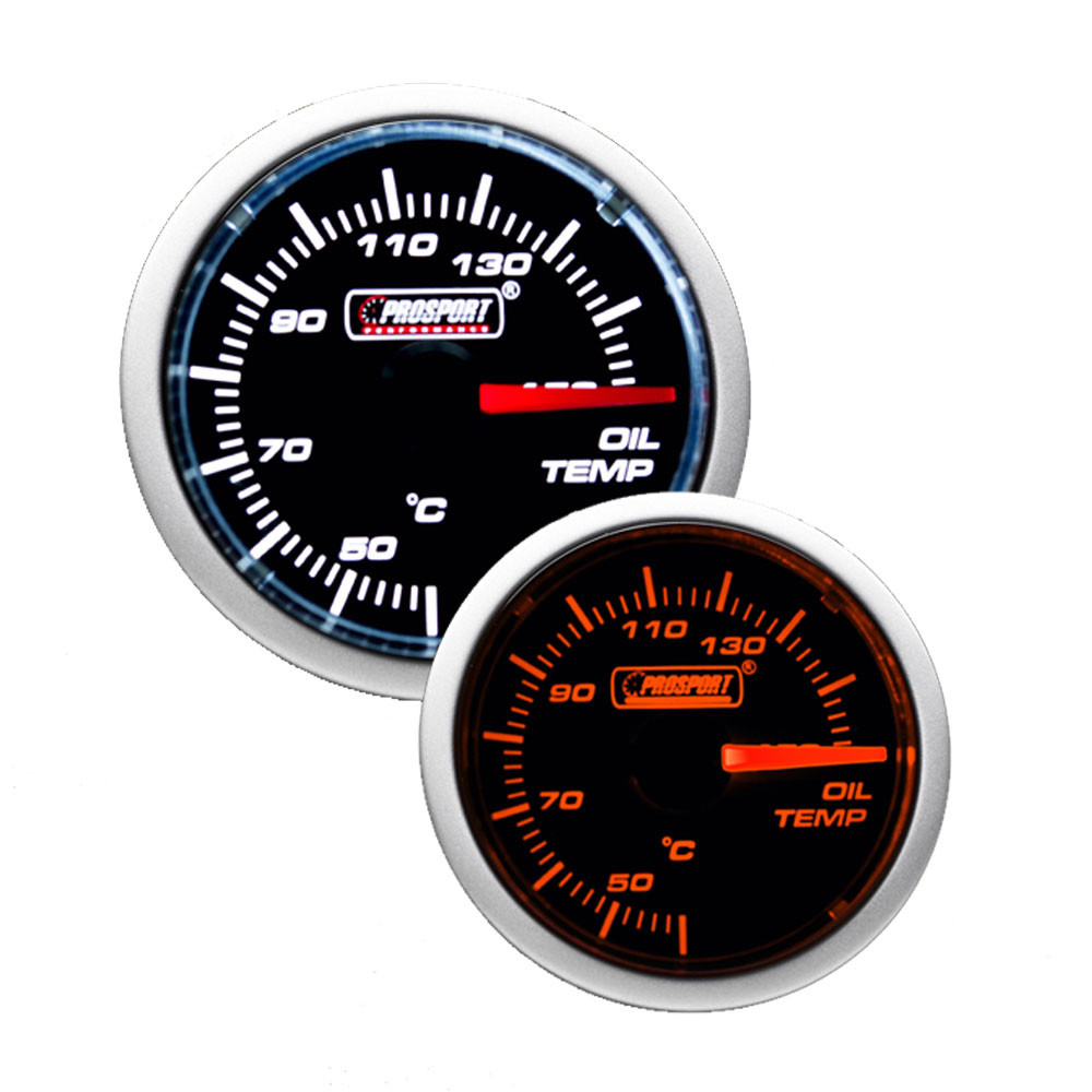 Medidor de temperatura do óleo Prosport Diâmetro 52mm 150°C + SondaArray