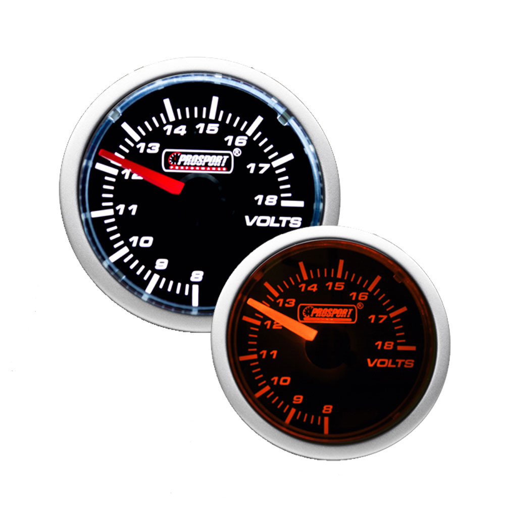 Manómetro Prosport Voltímetro Diâmetro 52mm 8 - 18 VoltsArray