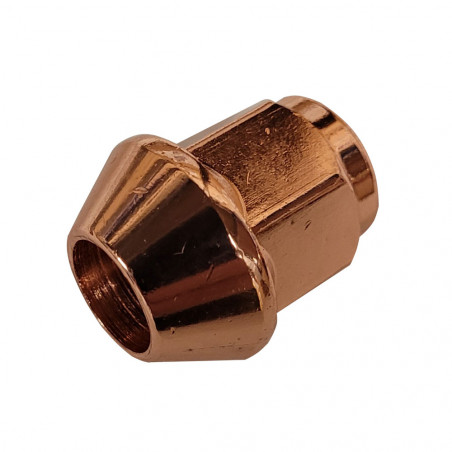 Tuerca cobre 12X125 19mm cónica