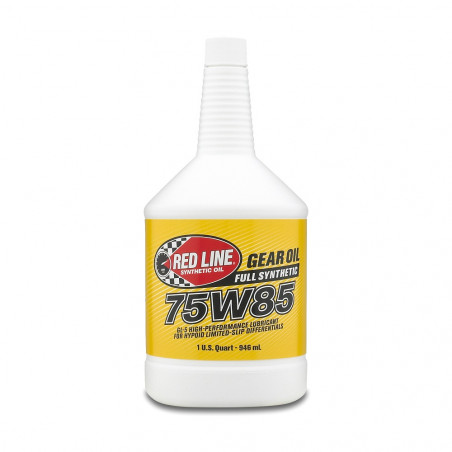 Aceite para caja de cambios RED LINE 75W85 0,95L FULL SYNTHETIC GL-5