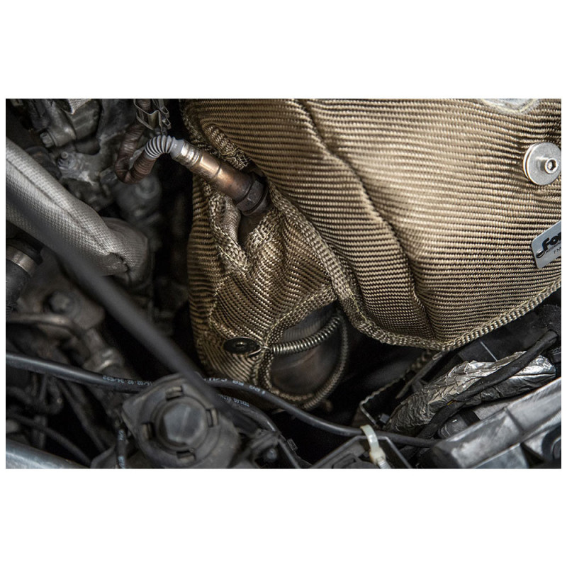 Cubierta aislante de turbo Forge para Mercedes A / CL / GLA 45 AMG (motor M133 355 / 376 cv)Array