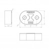 Silent-block Powerflex escape universal 81mm