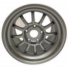 Jante BRAID Fundido forjado 9,5X13 5x110 D15 AL60 Cinzento G12