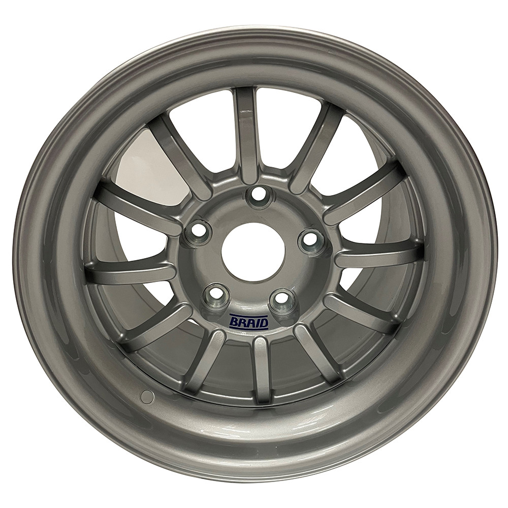 Llanta BRAID Cast forged 9,5X13 5x110 D15 AL60 Gris G12Array
