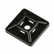 Fijación adhesiva para brida 2,5-5.4mm negro