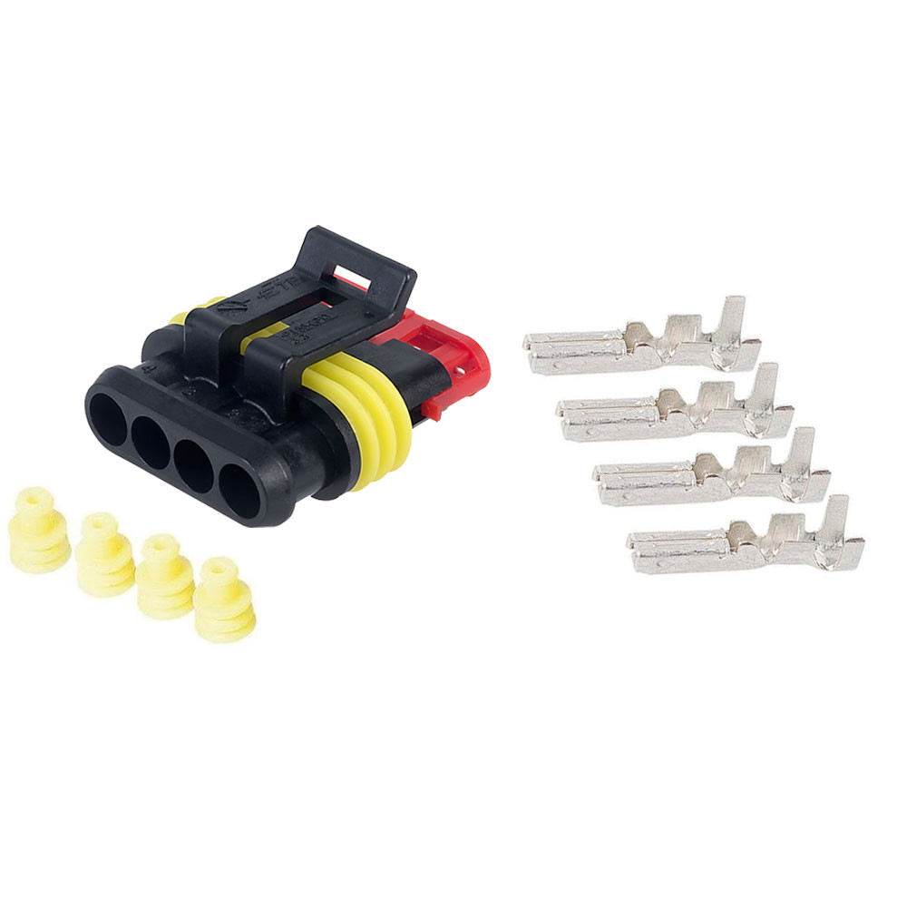 Conectores Estancos 4 PolosArray