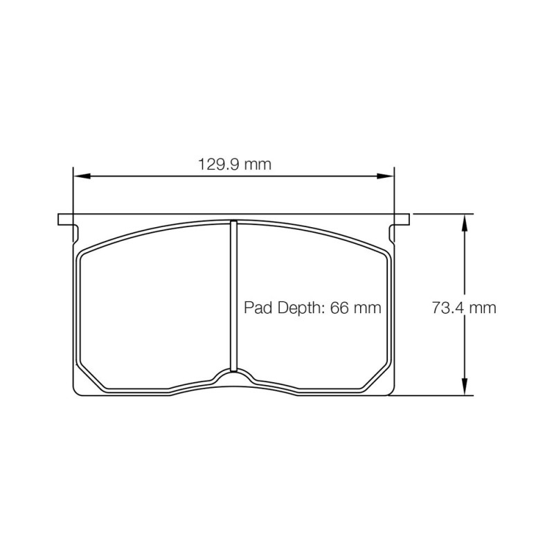 Pastillas de freno Pagid S1196 RST2Array