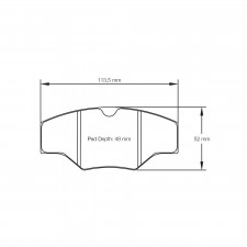 Pastilhas de travão Pagid S1265 RST1