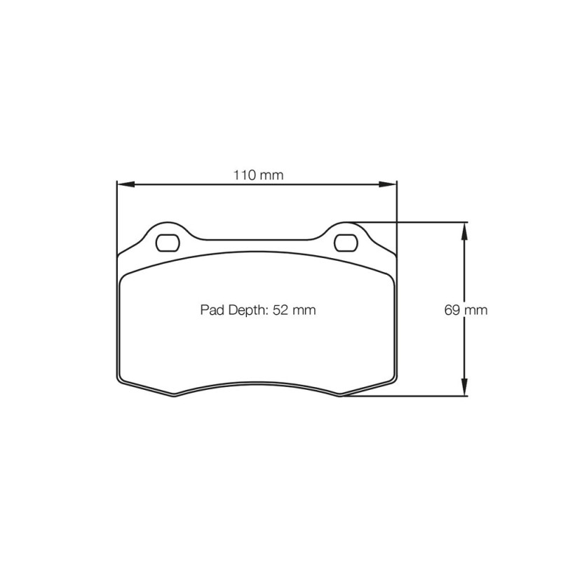 Pastilhas de travão Pagid S1408 RST3Array