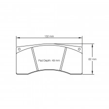 Pastilhas de travão Pagid S1607 RST1,RST5