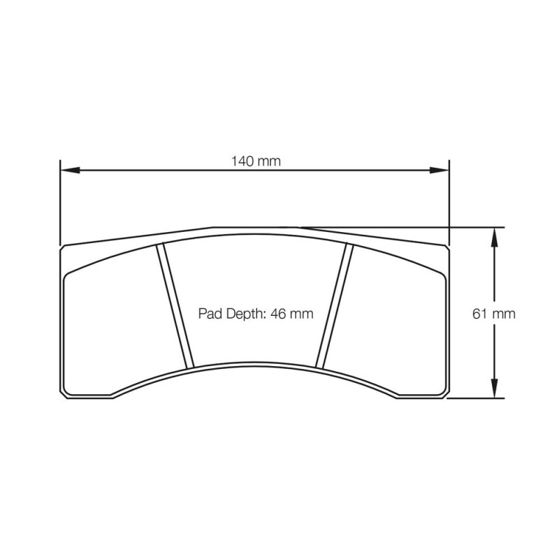 Pastilhas de travão Pagid lapidadas S1617 RST1,RST3,RST5Array