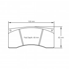 Pastilhas de travão Pagid S1674 RST1,RST3,RST4,RSTD1