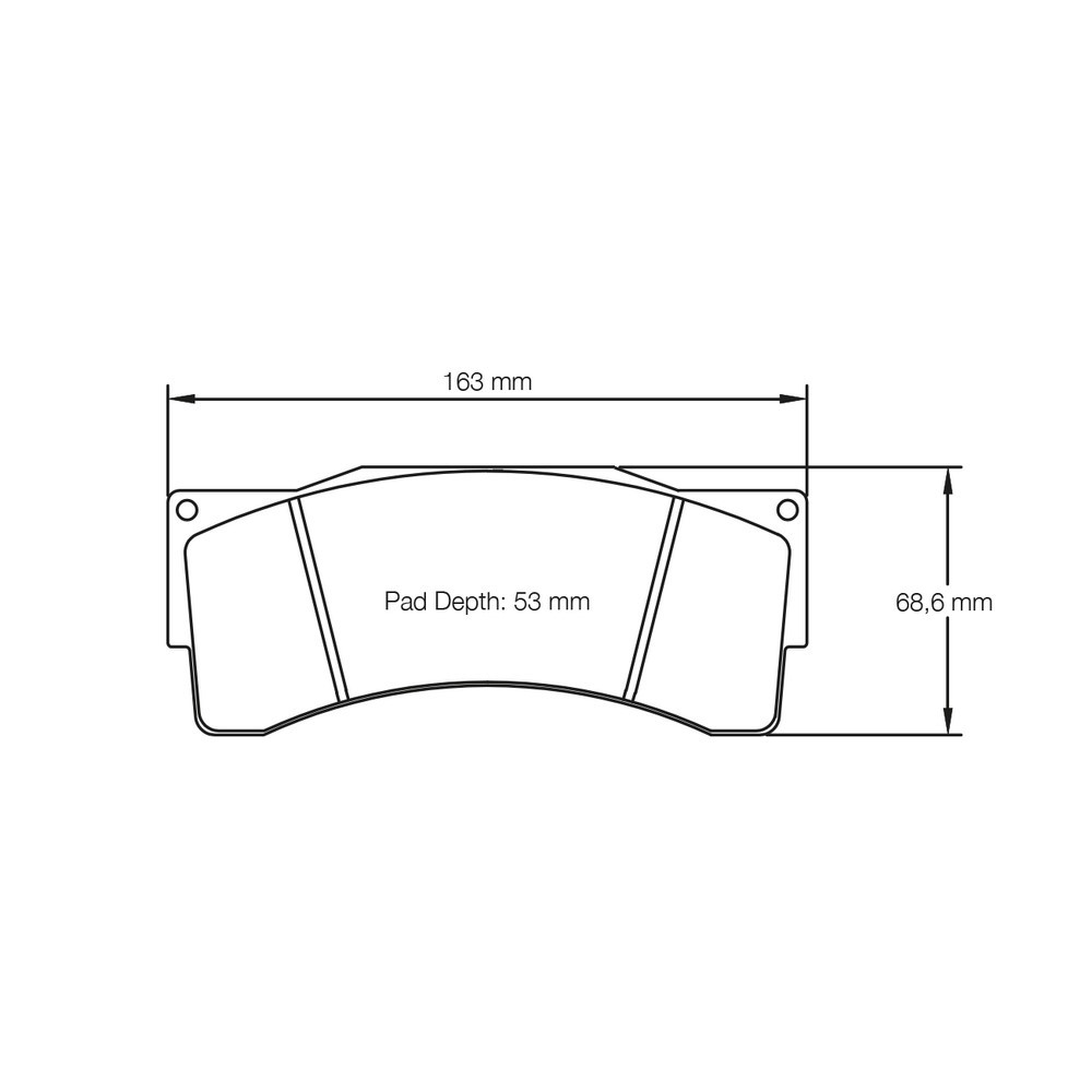 Pastilhas de travão Pagid lapidadas S2557 RST1,RST3Array
