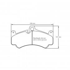 Pastilhas de travão Pagid S8004 RST3