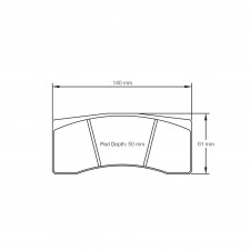 Pastilhas de travão Pagid S8030 RST3,RST5