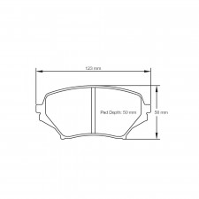 Pastilhas de travão Pagid S8082 RST3